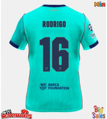 Barcelona Rodri Hernandez #16 Replica Third Stadium Shirt 2026-27 Short Sleeve